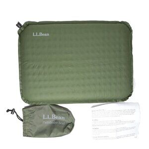 L.L. Bean Pathfinder Inflatable MultiSport Seat Green Lightweight Packable